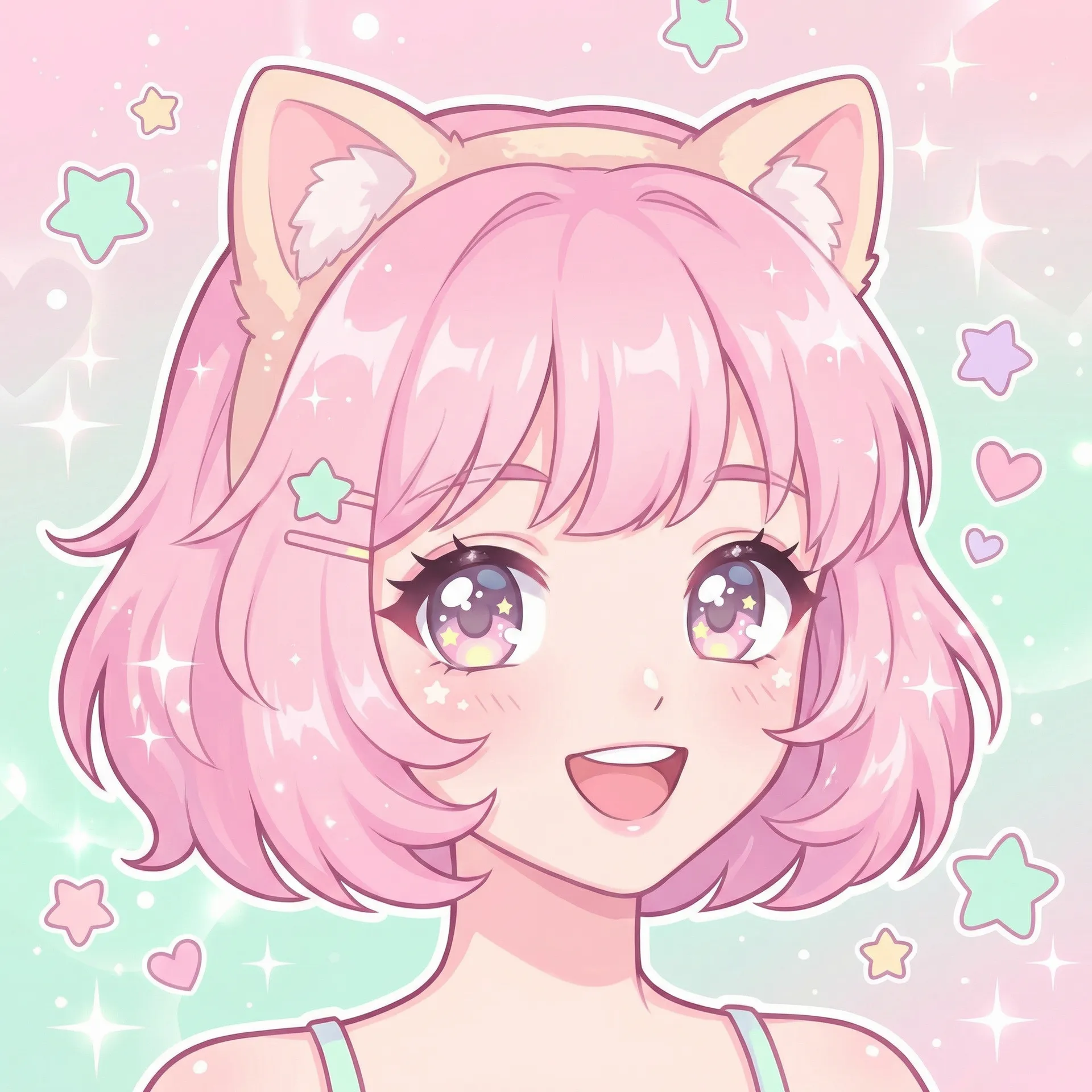 粉色猫咪 - 斗罗大陆第1季 人气女神